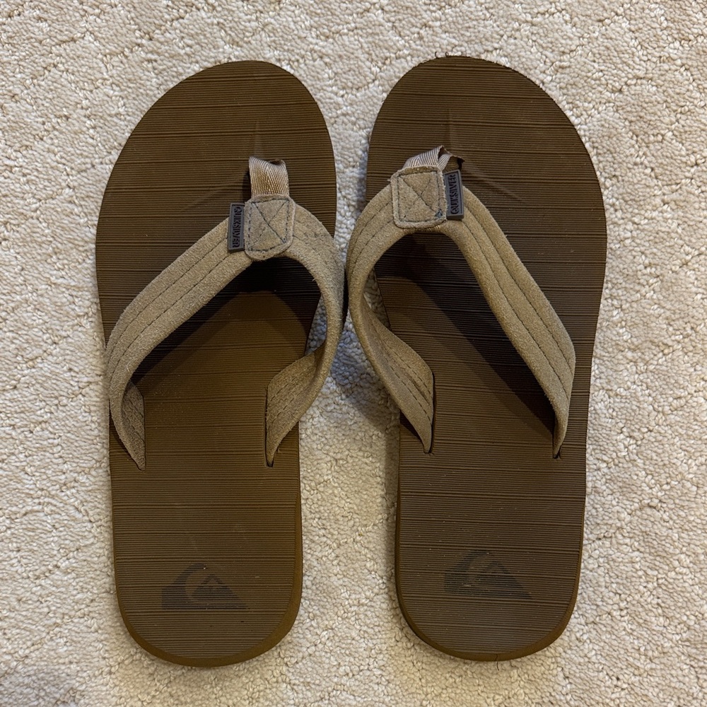 Quiksilver Tan and Brown‎ Sandals